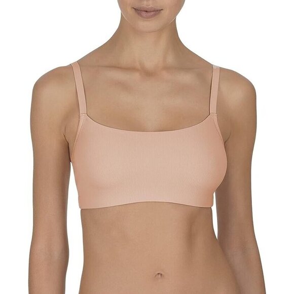 Natori 755195 Limitless Convertible Sport Bralette Golden Rose ( XL ) - Picture 1 of 5